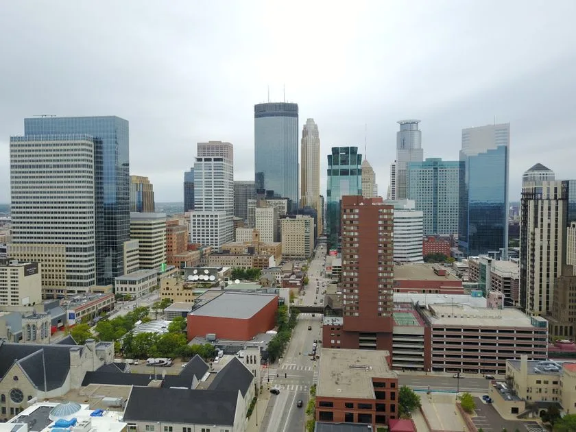 An image of Minneapolis super imposed with the text "Minneapolis"