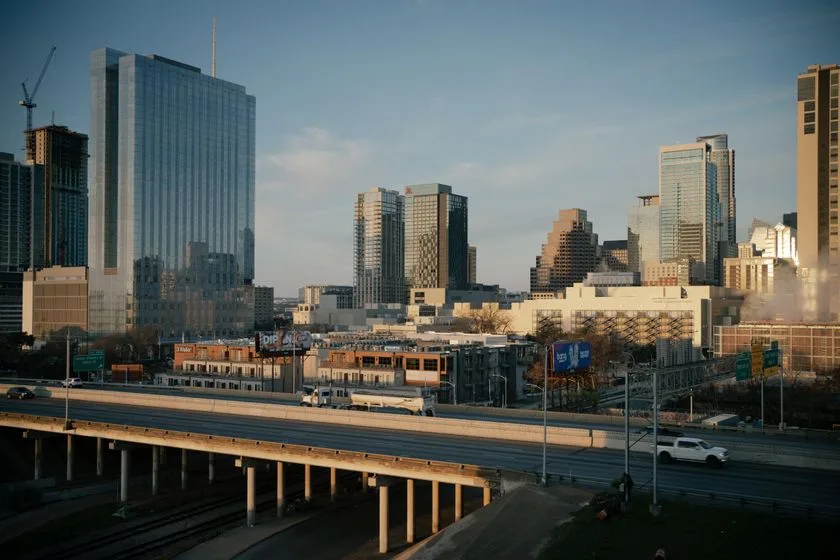 An image of Austin super imposed with the text "Austin"