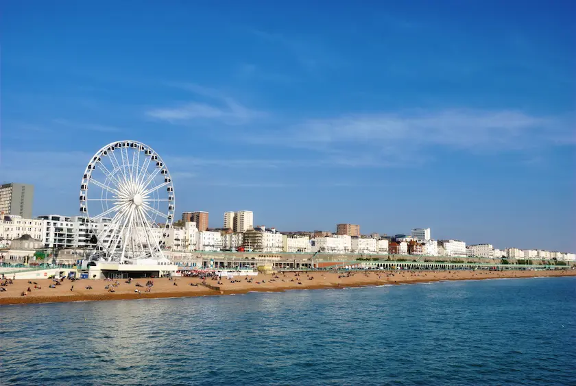 An image of Brighton super imposed with the text "Brighton"